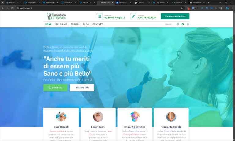 sito web clinica medica