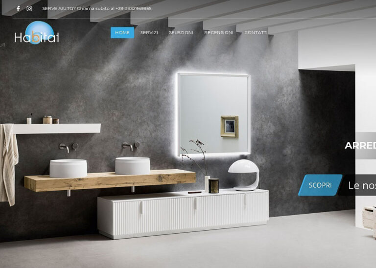 Sito web Arredo bagno Lecce