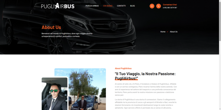 Sito Web NCC – Pugliairbus.com